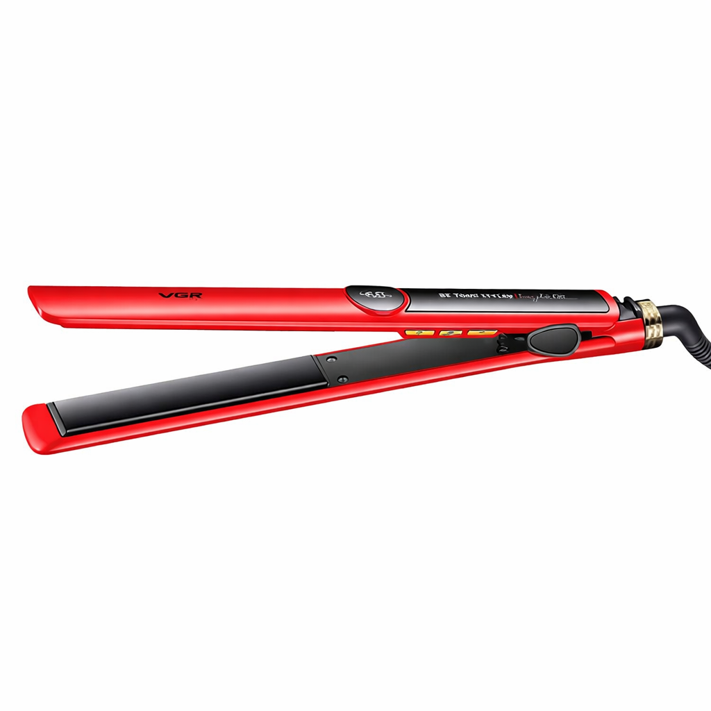 Плойка-выпрямитель VGR V-518 Red 230°C с терморегулятором (31806049)