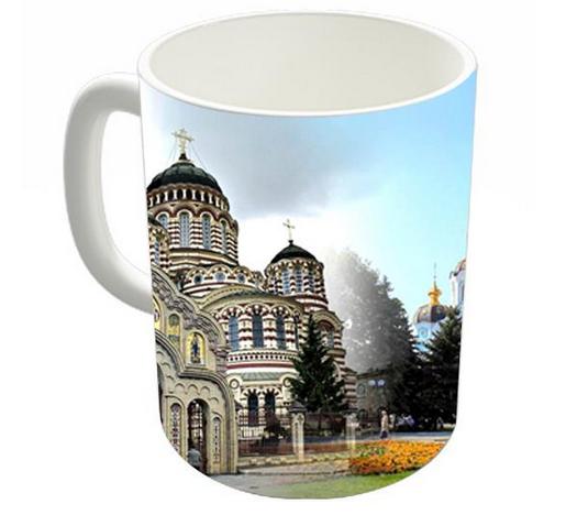 Чашка город Харьков сувенирная Белый (z0628)