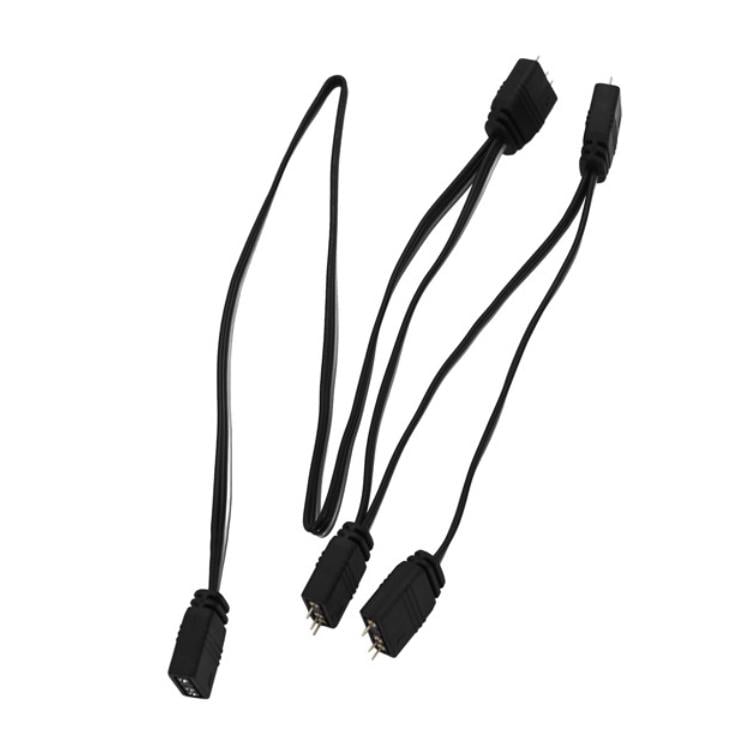 Розгалужувач живлення вентиляторів ID-Cooling FS-04 ARGB Splitter для підключення чотирьох ARGB вентиляторів (30492034)