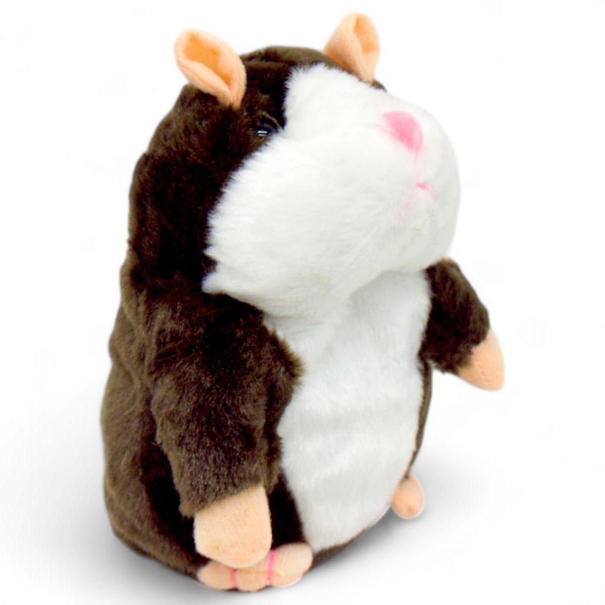 Интерактивная игрушка Хомяк-повторюшка Темно-коричневый (20847940)