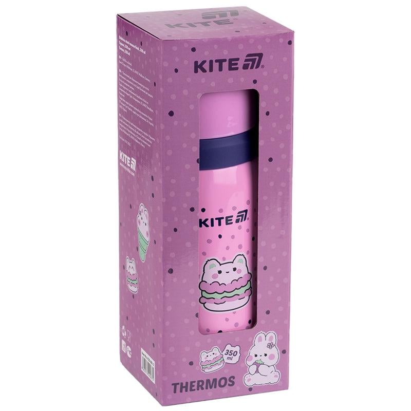 Термос Kite Feel Good 350 мл Лиловый (K25-301-2) - фото 4