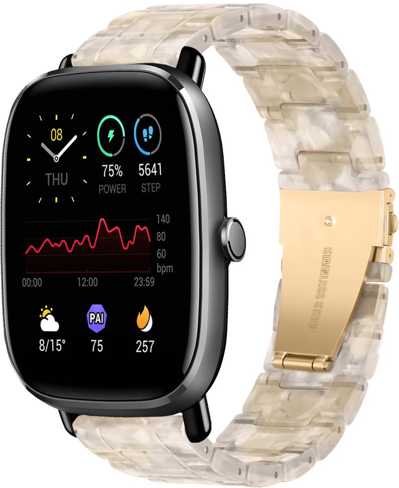 Ремешок из Cмолы Resin для Amazfit GTS 2 mini Cream (28815-6E)