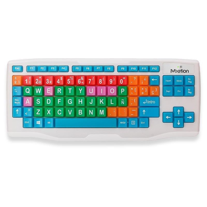 Клавіатура Meetion 2.4 G Kids wireless Keyboard WK800 (2827087367)