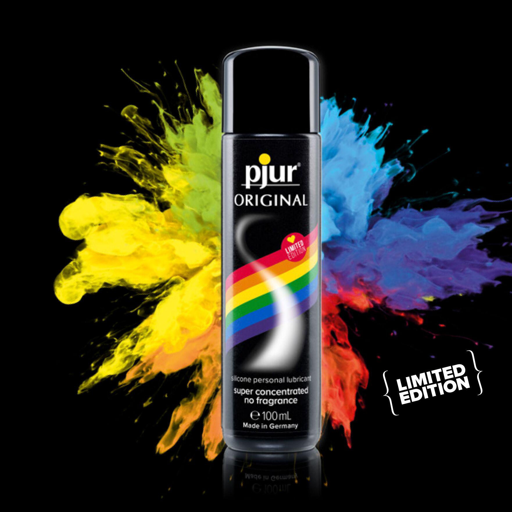Універсальне мастило на силіконовій основі pjur 100 мл Rainbow Edition - фото 2
