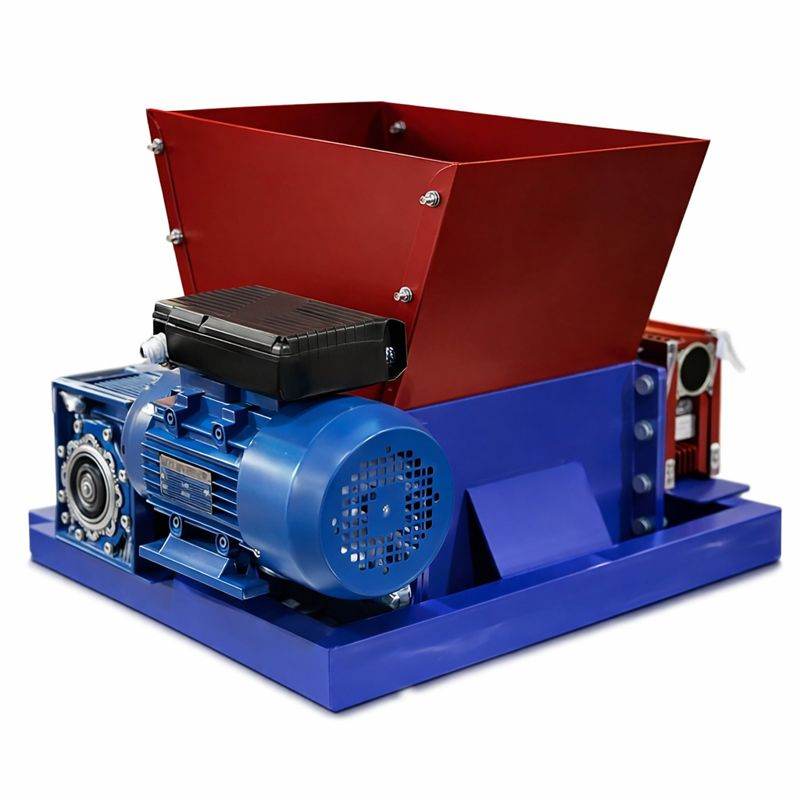 Дробилка ножевая двухвалковая 200х350 мм 1,5 кВт Темно-красный (DN.2.356.0)