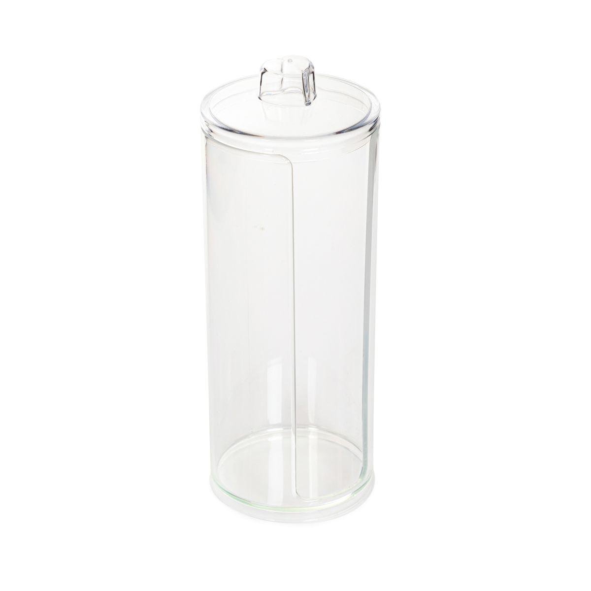 Контейнер для ватных дисков/палочек Homla FALSA 8x17 см Прозрачный (160341) Контейнер для ватных дисков/палочек Homla FALSA 8x17 см Прозрачный (160341)