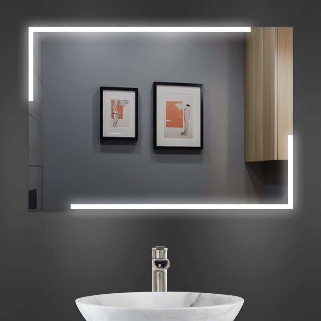 Зеркало 01 с LED подсветкой и электрическим подогревом 800х700 мм (11415655)