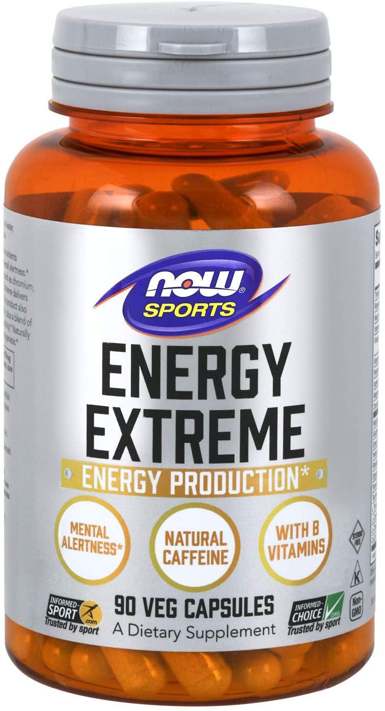 Энергетическая формула NOW Sports Energy Extreme 90 veg caps