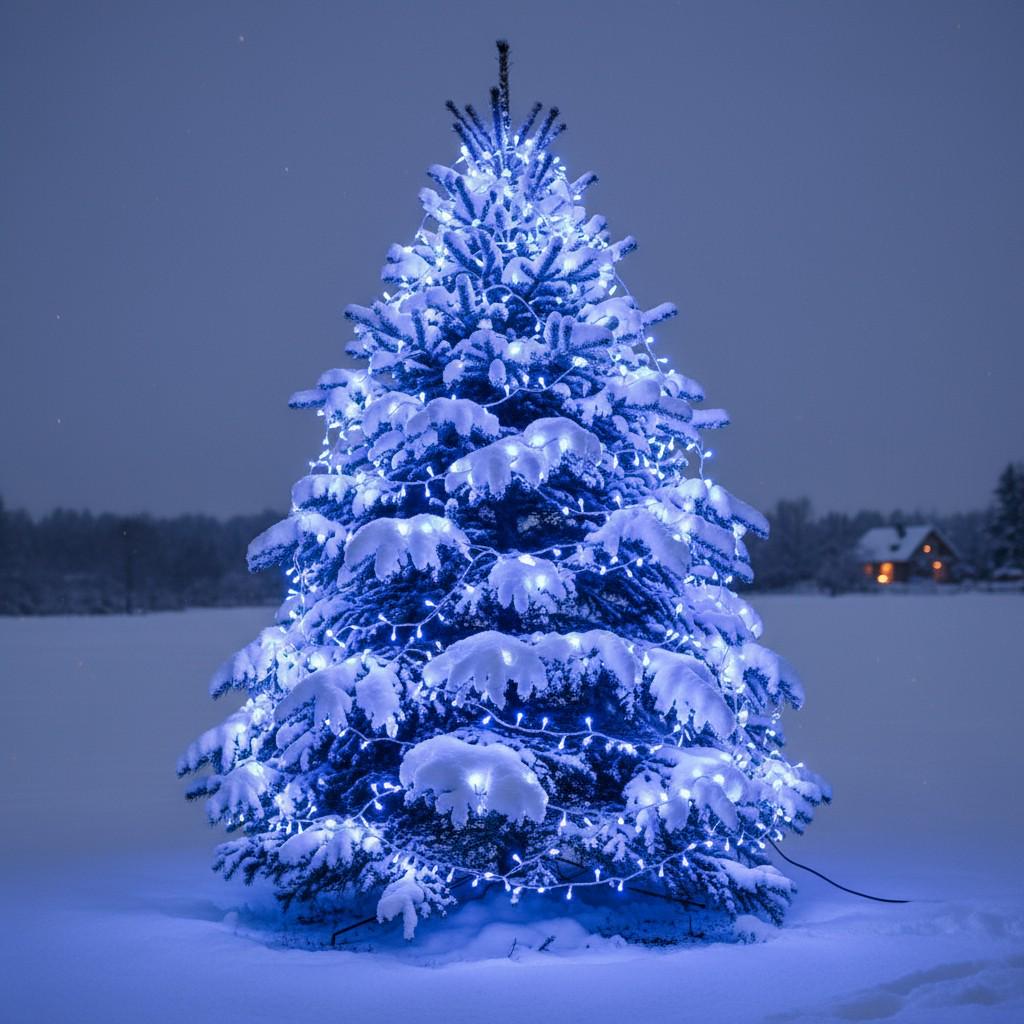 Гірлянда-нитка вулична із сонячною батареєю та пультом 50 м 500LED Чорний/Синій (SB500L50MBBL) - фото 4 Гірлянда-нитка вулична із сонячною батареєю та пультом 50 м 500LED Чорний/Синій (SB500L50MBBL) - фото 4