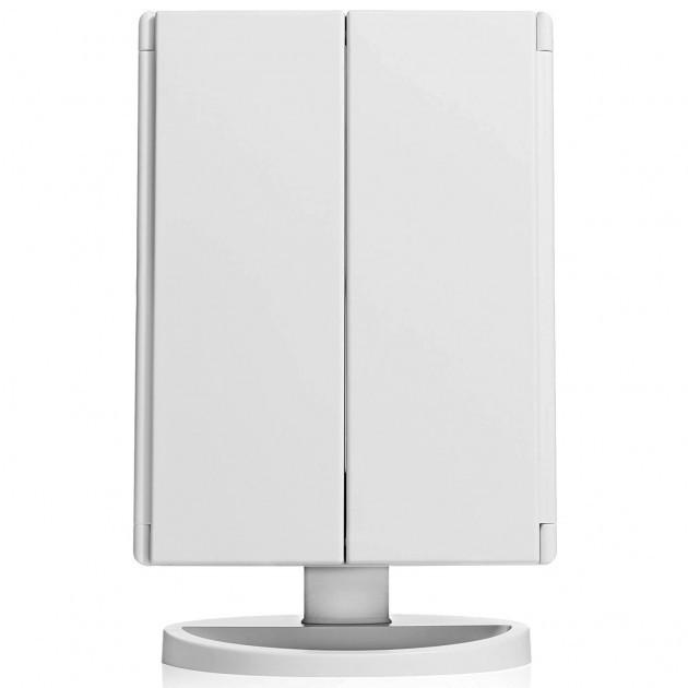 Косметическое зеркало Magnifying Mirror с LED-подсветкой Белый (ST 480)