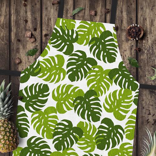 Фартук полноцветный Сolorful Листья папоротника 75х51 см (FRTC_21M012) - фото 2 Фартук полноцветный Сolorful Листья папоротника 75х51 см (FRTC_21M012) - фото 2