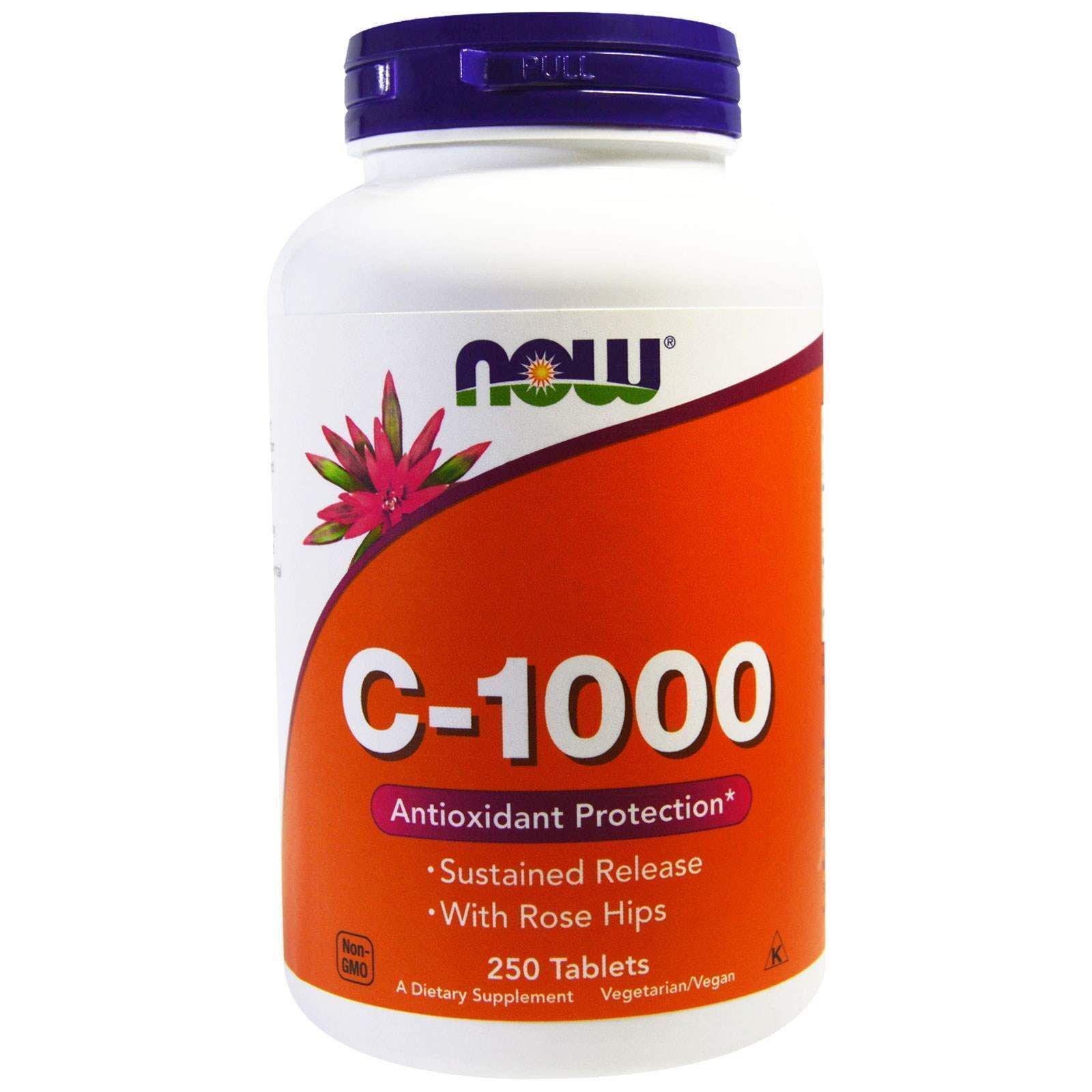 Вітамін C NOW Foods Vitamin C-1000 250 Tabs