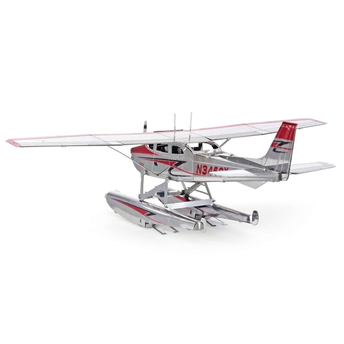 Конструктор металлический Metal Earth Cessna 182 Floatplane MMS111 3D - фото 4