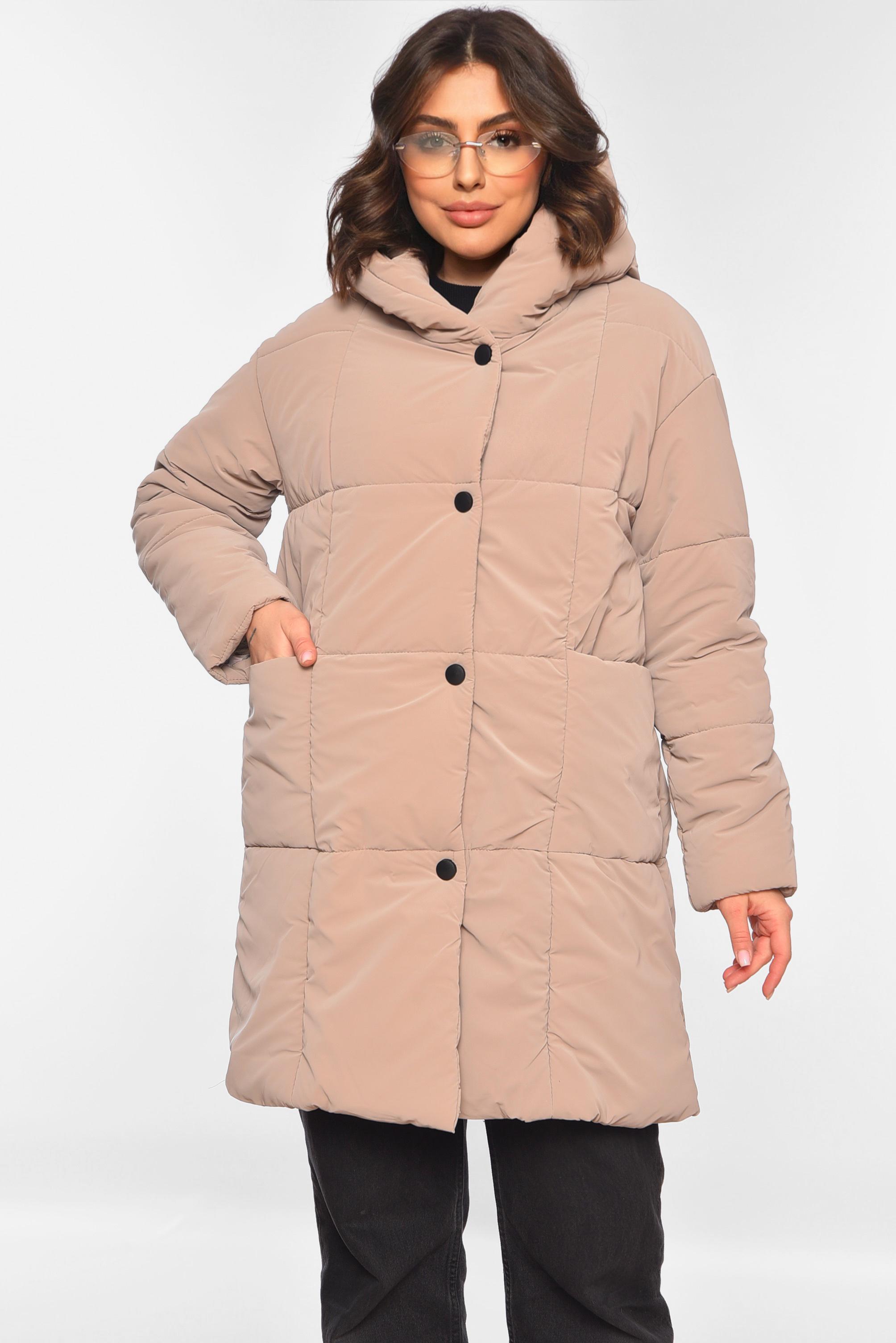 Куртка жіноча демісезонна S Бежевий (197091)