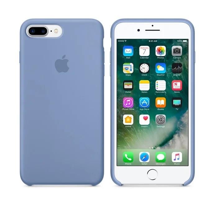 Чехол-накладка Apple Silicone Case for iPhone 7/8 Plus, Azure (HC)