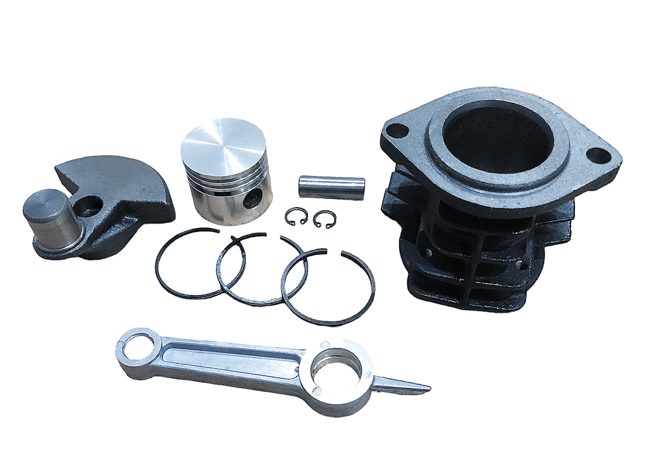 Поршневая в сборе 42мм для компрессора Forte FL-2Т24N/FL-2T50N цилиндр/поршень/кольца/шатун/коленвал (2007548756)