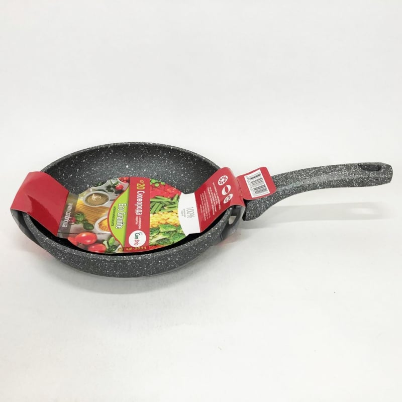 Сковорода Con Brio CB-2011 20 см антипригарне покриття (tf5147) - фото 10 Сковорода Con Brio CB-2011 20 см антипригарне покриття (tf5147) - фото 10