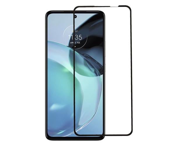 Закаленное защитное стекло Full Screen Tempered Glass для Motorola Moto G72, Black