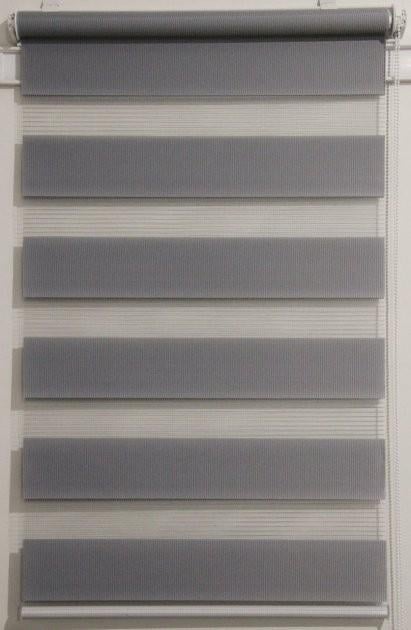 Рулонная штора Sun Window День-ночь 52х150 см BH 1214 Серый (10553259)