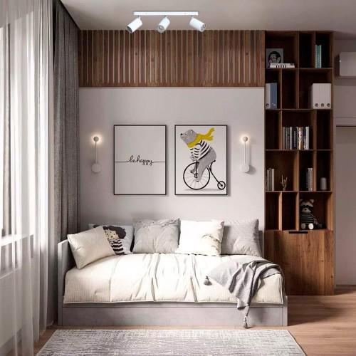 Спот накладний поворотний LEDCOIN ML314-3 під лампу Білий - фото 3 Спот накладний поворотний LEDCOIN ML314-3 під лампу Білий - фото 3