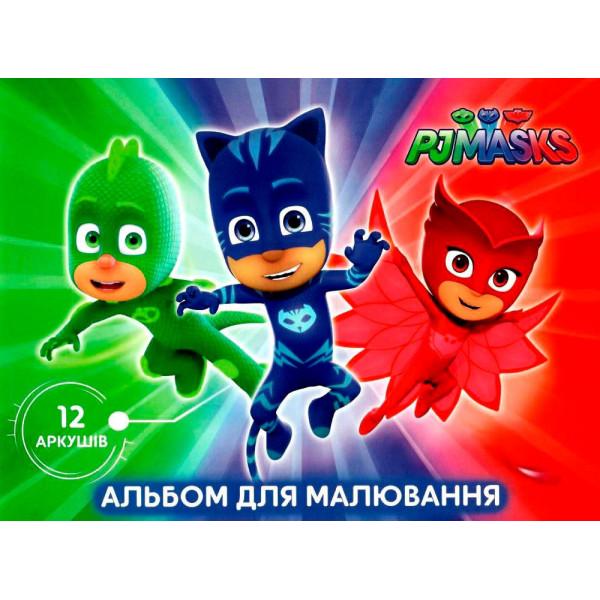 Альбом для рисования Перо PJ Masks 12 листов (120453) - фото 1