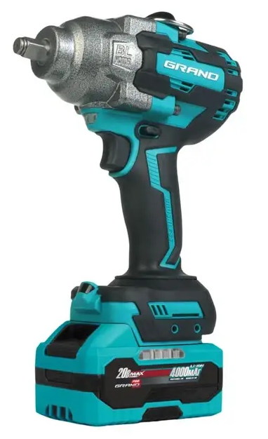 Гайковерт аккумуляторный Grand АГ-1100UBL 20В 4Ah бесщеточный ударный 2 аккумулятора кейс Гайковерт аккумуляторный Grand АГ-1100UBL 20В 4Ah бесщеточный ударный 2 аккумулятора кейс