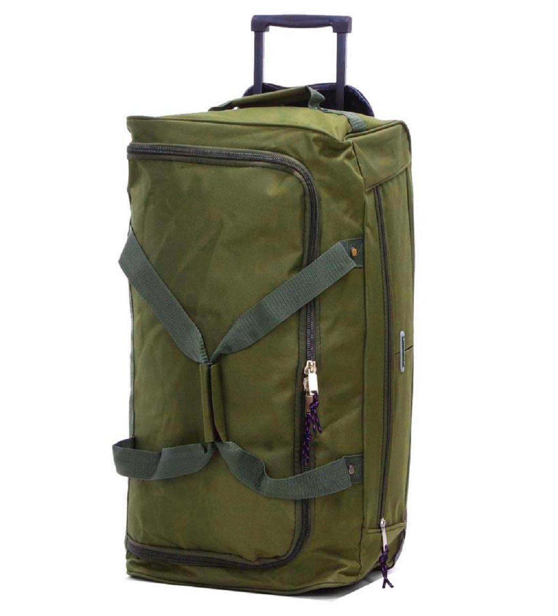 Сумка дорожная Madisson 21062 на колесах средняя 62 см Оливковый (Ms00024)