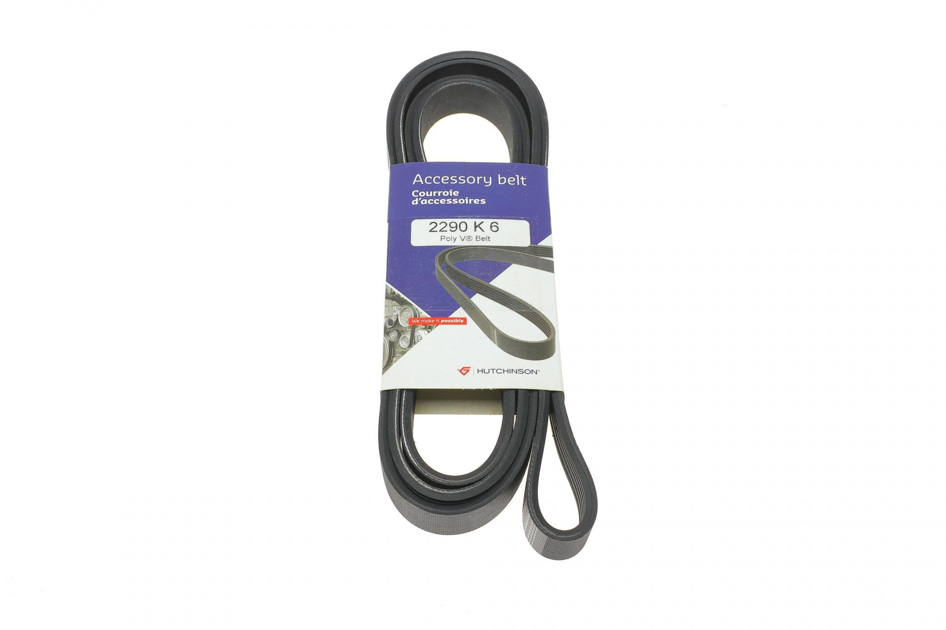 Ремінь генератора HUTCHINSON MB Sprinter/MB Vito W639 2.2CDI 06- 6PK2290 (2290_K_6)