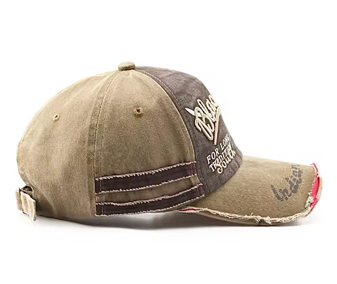 Кепка бейсболка Wuke логотип Black Rebel з вигнутим козирком унісекс one size Бежевий - фото 3 Кепка бейсболка Wuke логотип Black Rebel з вигнутим козирком унісекс one size Бежевий - фото 3