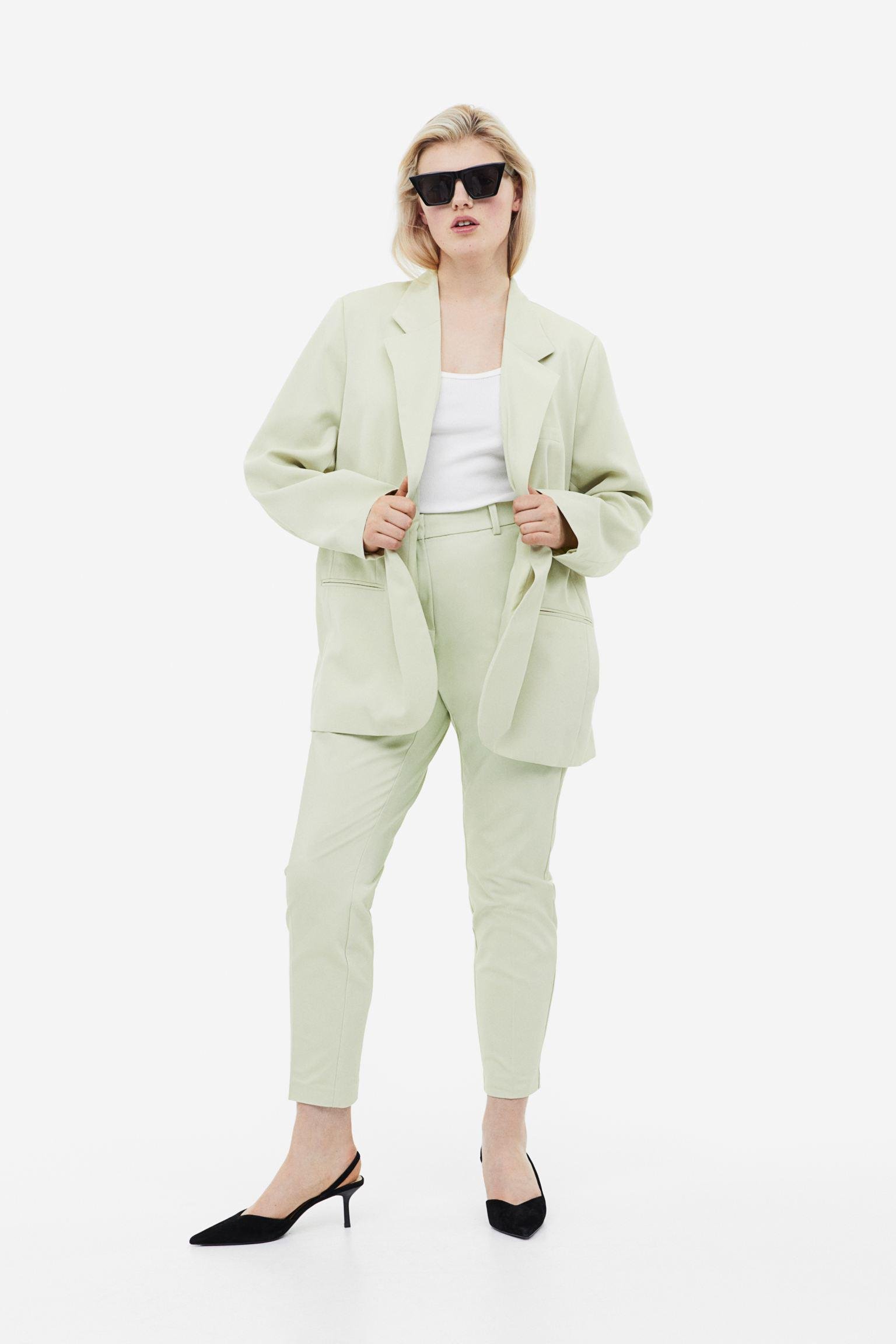 Штани H&M р. 38 Фісташковий (A3008751471) Штани H&M р. 38 Фісташковий (A3008751471)