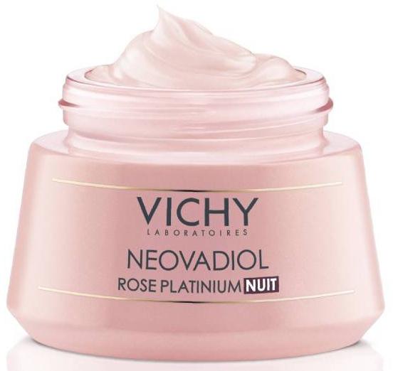 Крем для обличчя ночной для зрелой кожи Vichy Neovadiol Rose Platinum Night Cream 50 мл