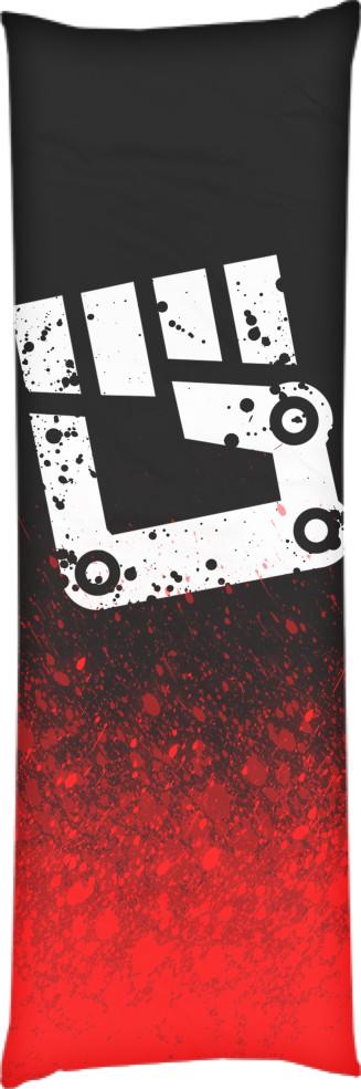 Подушка дакимакура Bleeding Edge 1 60x180 см (14102260)