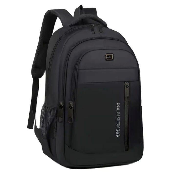 Рюкзак классический для прогулок на три отделения Черный (4033)