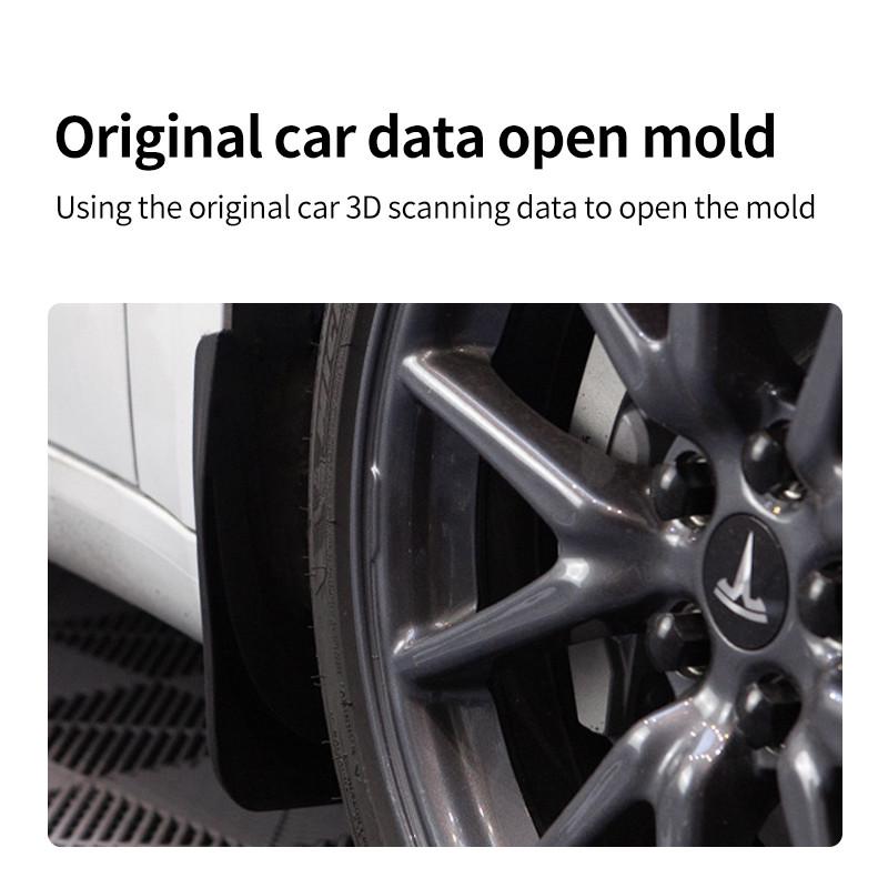 Брызговики Tesla Model 3 (17-23) - фото 5
