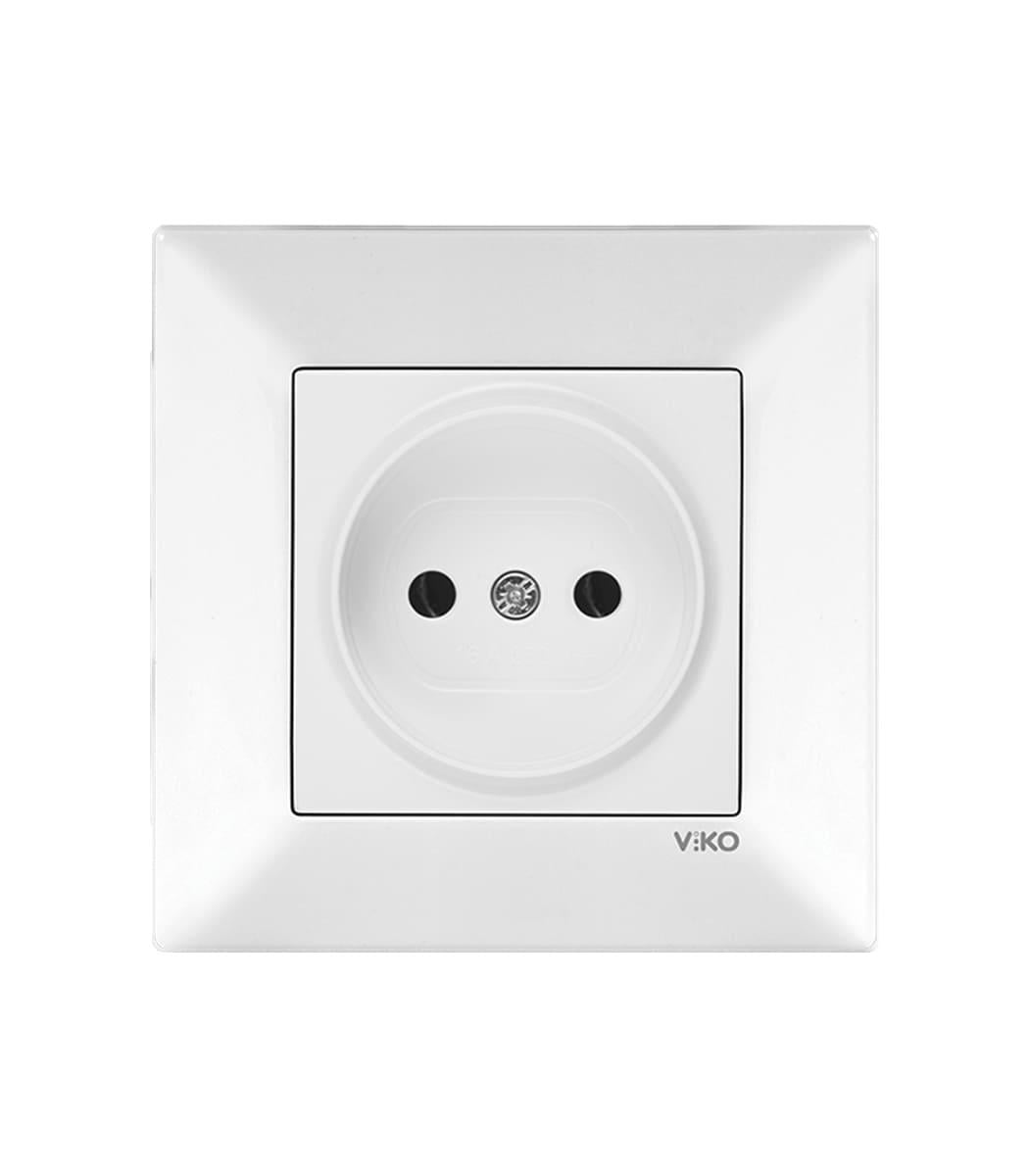 Розетка VIKO Meridian 1 Білий (221405)