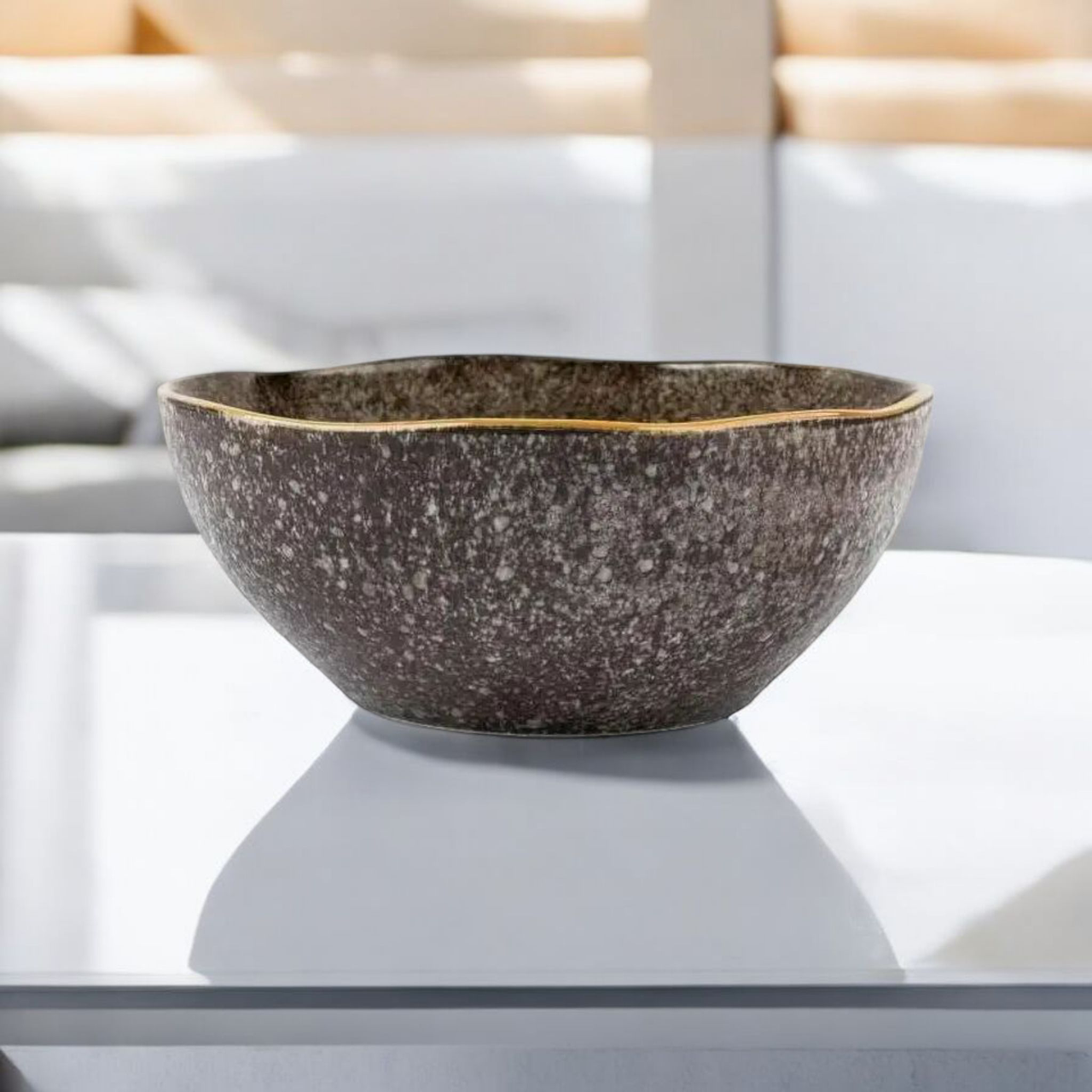 Салатник фарфоровый Krauff Ferns 24-319-013 158 мм Grey (2589256058) - фото 4 Салатник фарфоровый Krauff Ferns 24-319-013 158 мм Grey (2589256058) - фото 4