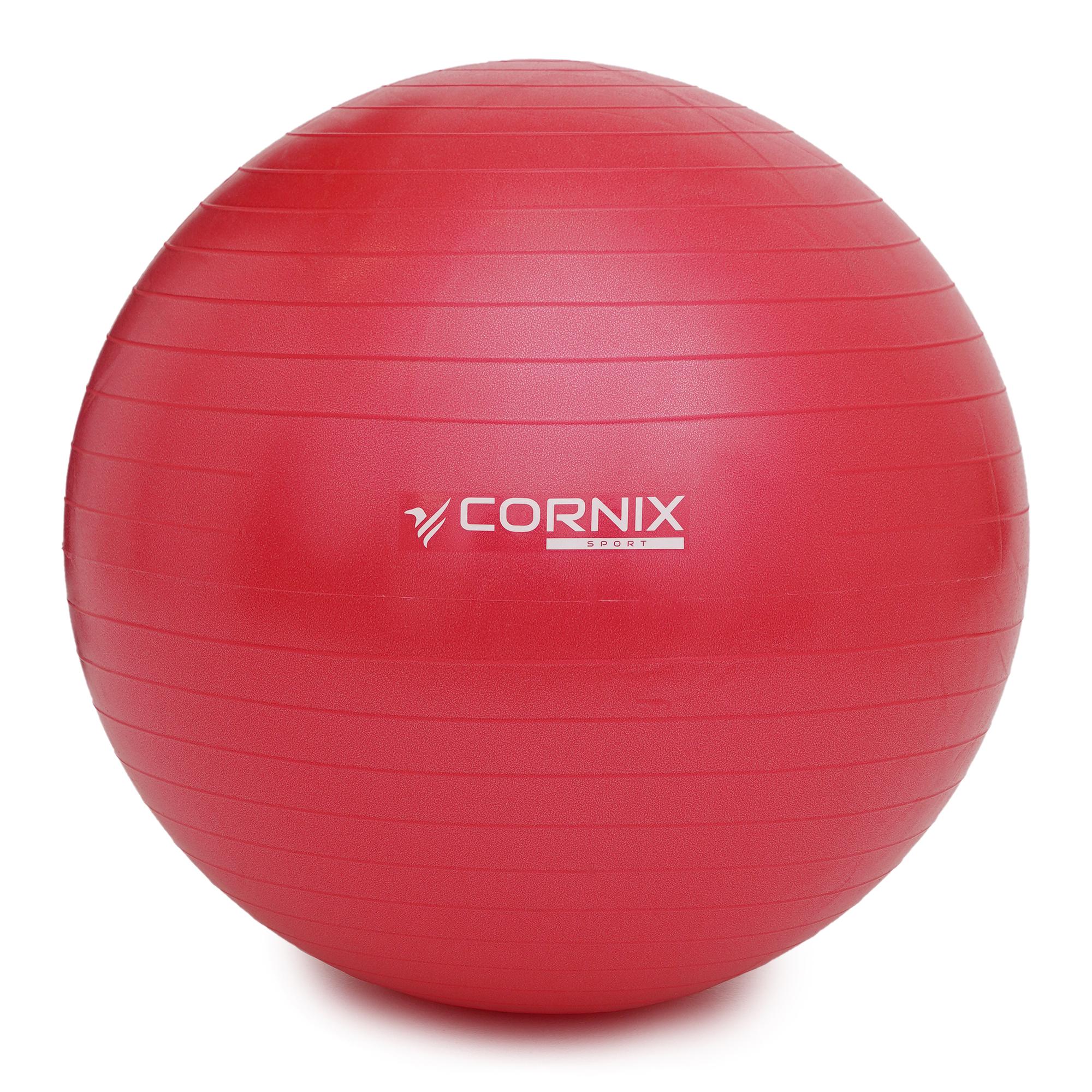 Мяч для фитнеса Cornix Anti-Burst XR-0018 55 см Red