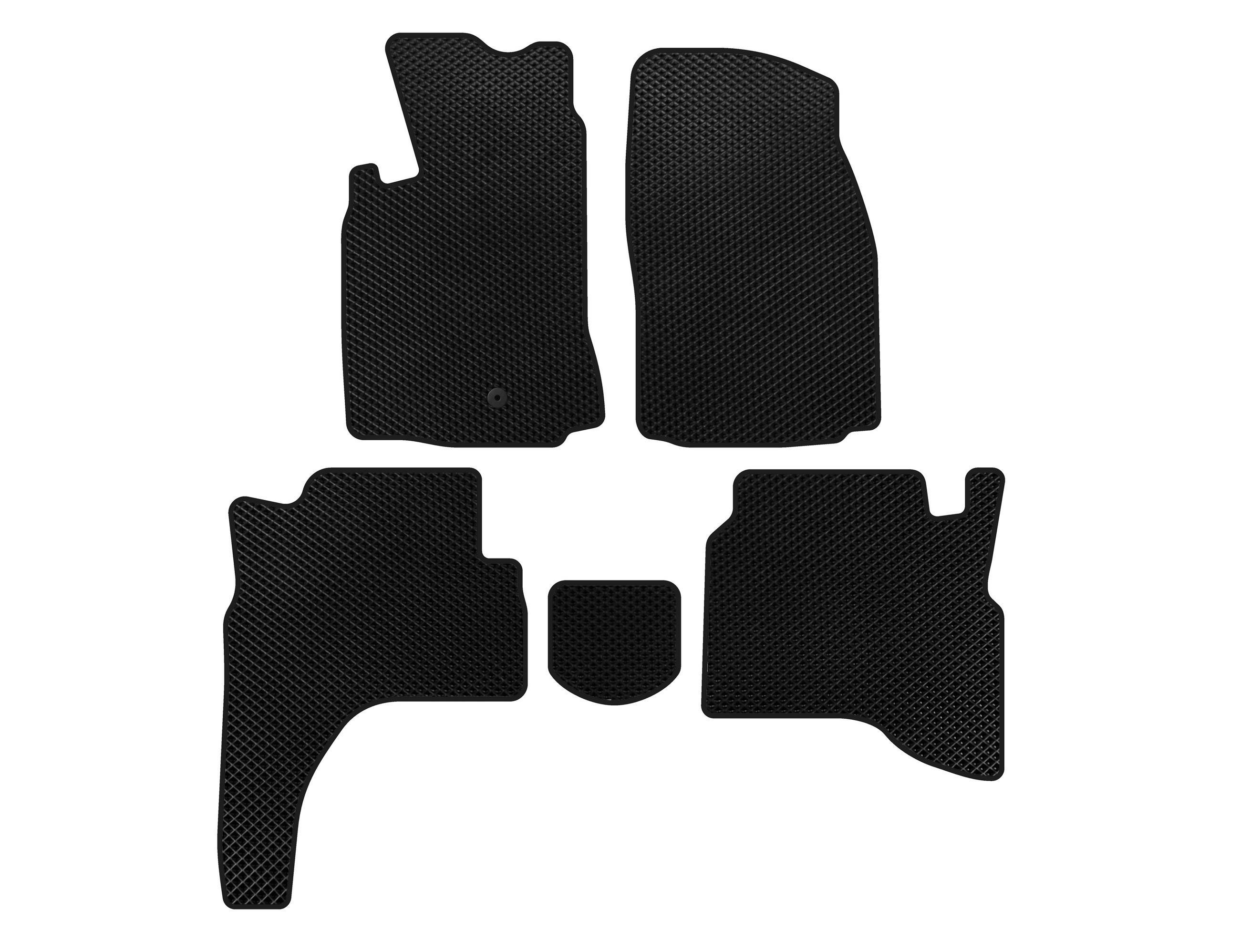 Коврики EVA Digital Designs для Mitsubishi Pajero Sport 1996-2007 гг. Черный (133493)