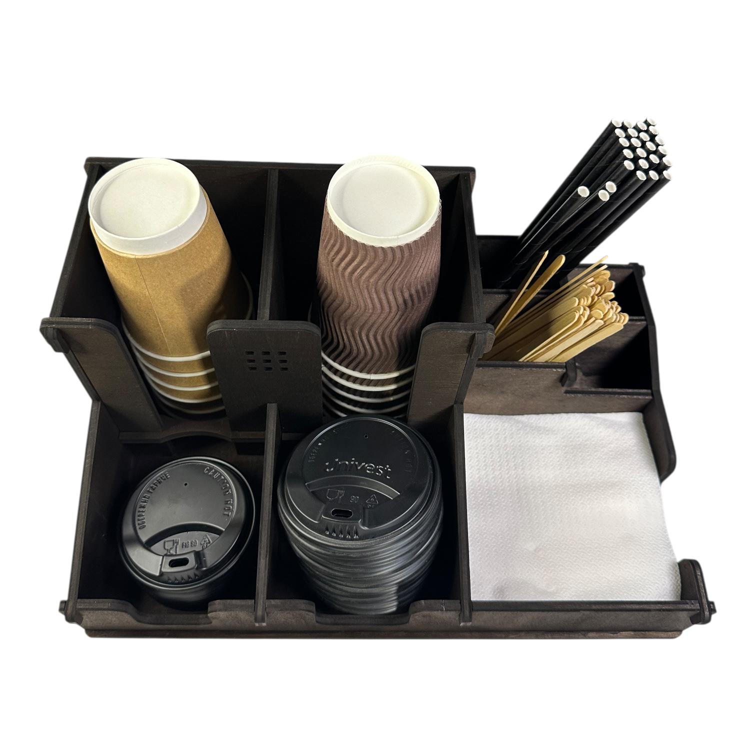 Органайзер кавовий дерев’яний Barista Maxi 2X Палісандр (WN-003) - фото 4