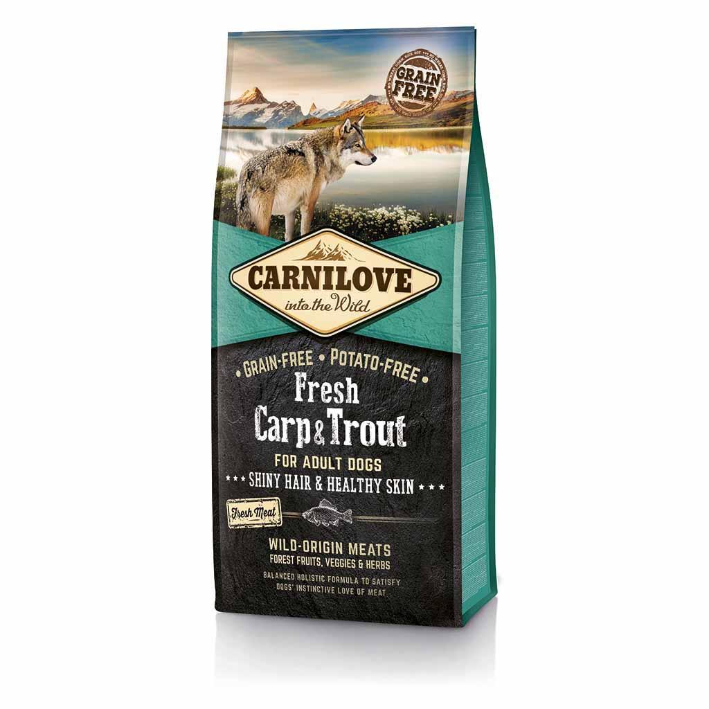 Корм для собак Carnilove Fresh Carp and Trout for dogs для взрослых собак 12 кг
