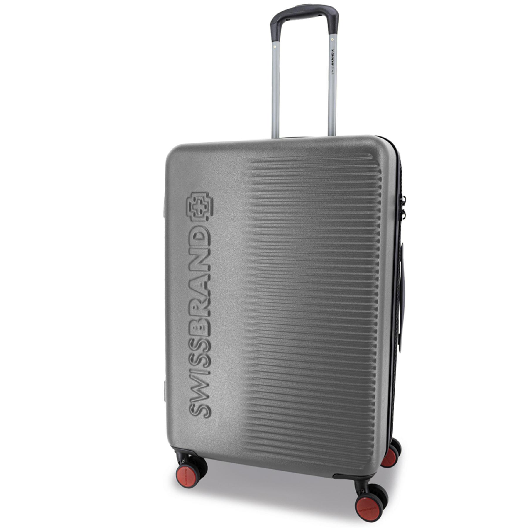 Чемодан Swissbrand Enstone L Grey (SWB_LHENS801L) - фото 1 Чемодан Swissbrand Enstone L Grey (SWB_LHENS801L) - фото 1