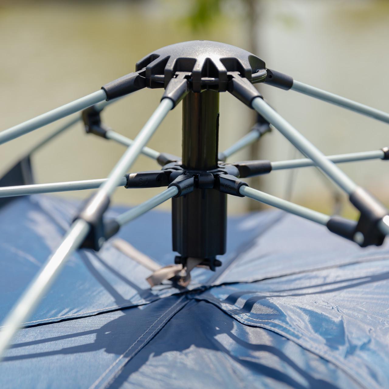 Намет тримісний LU-002 автоматичний кемпінговий 190x190x140 см Синій (7464) - фото 7 Намет тримісний LU-002 автоматичний кемпінговий 190x190x140 см Синій (7464) - фото 7