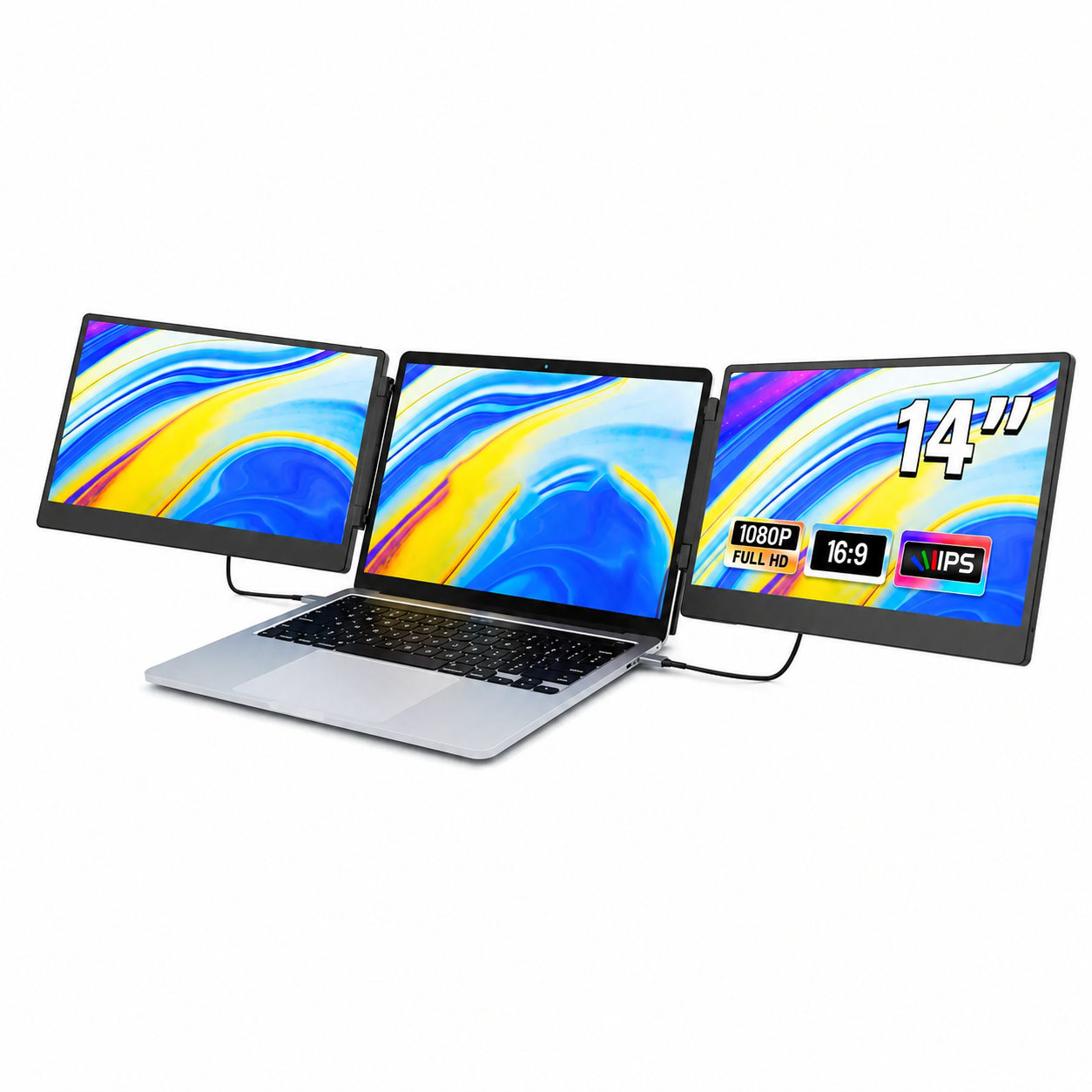 Комплект моніторів LAPTOMO S3 IPS 1920x1200 2 шт. (1015-090-00)