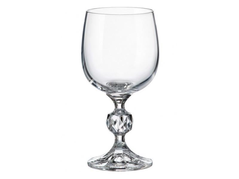 Набір келихів для вина Bohemia Claudia 230 мл 6 шт. (40149-230)