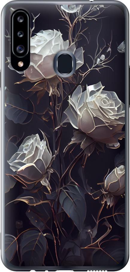Чехол на Samsung Galaxy A20s A207F Розы 2 (5550u-1775-42517)