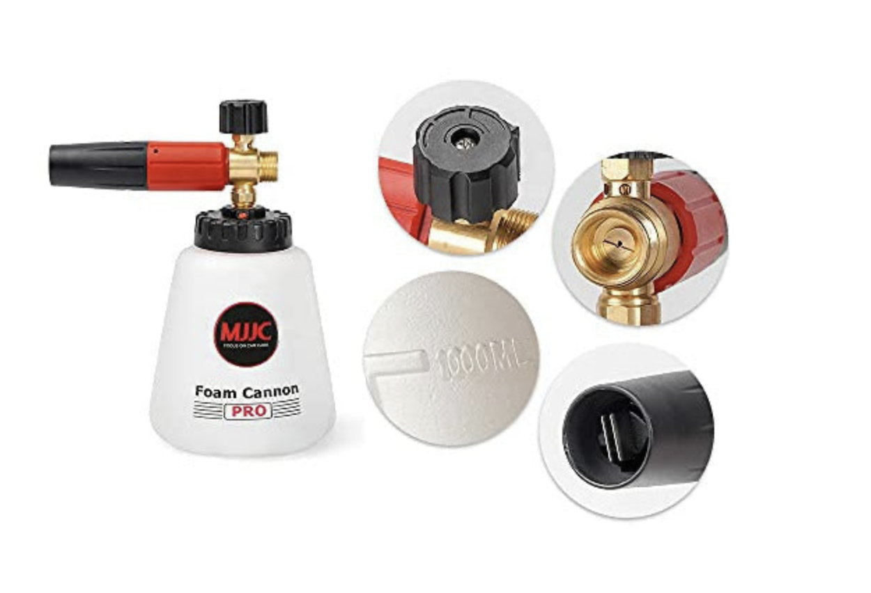 Пенная насадка пенокомплект MJJC Foam Cannon Pro V2.0 - фото 2 Пенная насадка пенокомплект MJJC Foam Cannon Pro V2.0 - фото 2