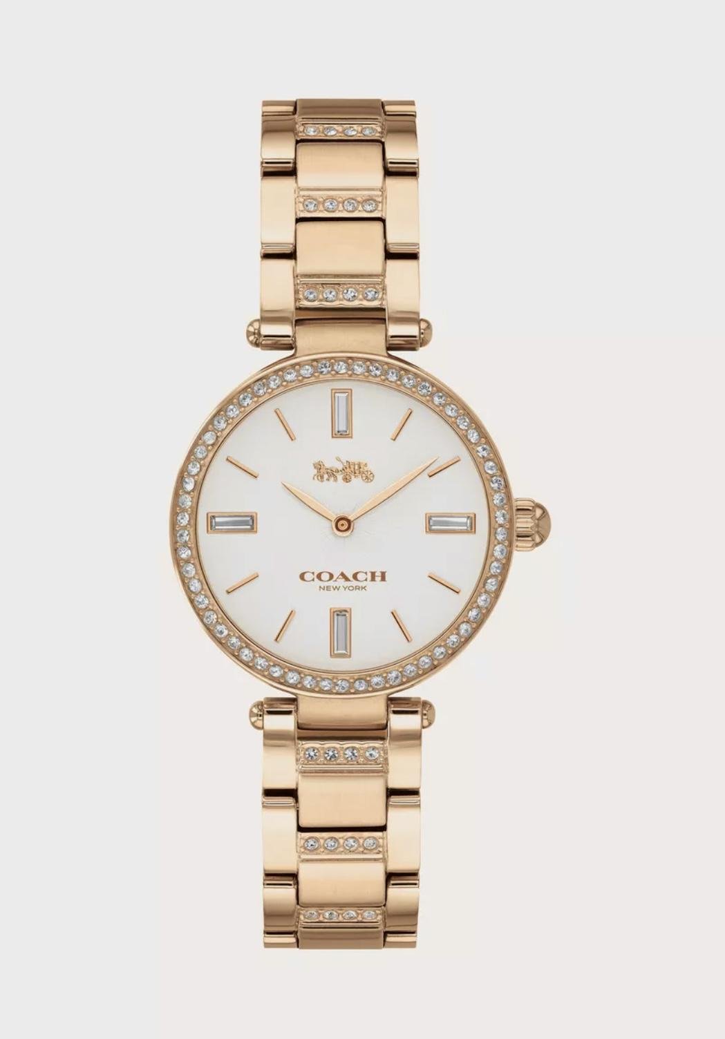 Часы женские Coach Park Quartz White Dial Rose Gold-Tone Ladies Watch 14503099 (542209)