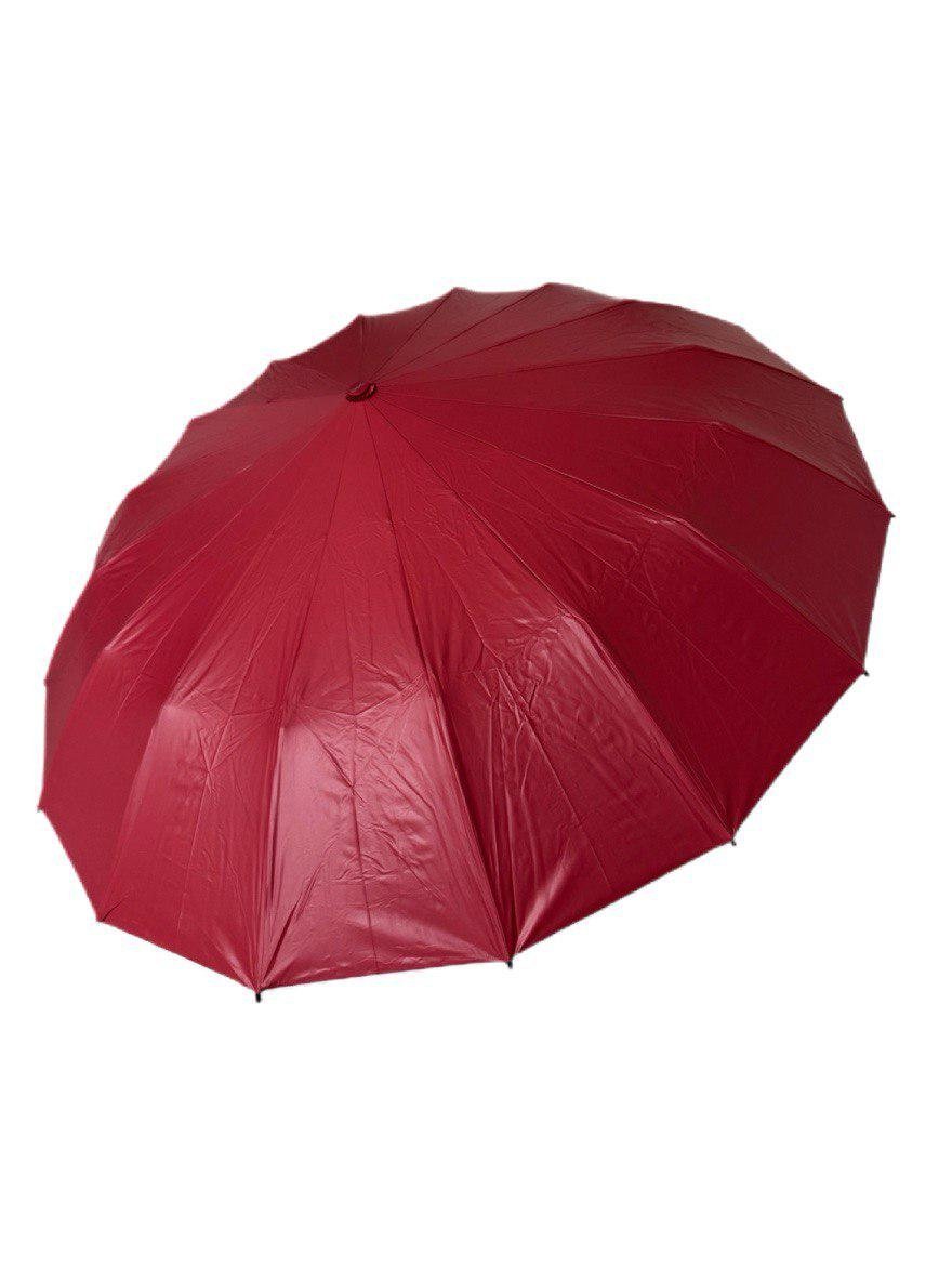 Парасолька-автомат жіноча Три Слона з квітами та однотонним куполом 16 спиць антивітер Червоний/Лілії (7569/1) - фото 1 Парасолька-автомат жіноча Три Слона з квітами та однотонним куполом 16 спиць антивітер Червоний/Лілії (7569/1) - фото 1
