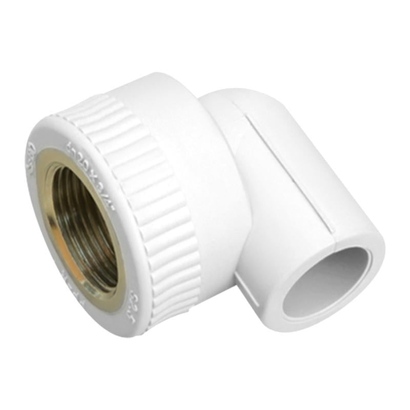 Уголок Blue Ocean PPR ВР 25 мм х 1/2" 90° Белый (SD00042174)