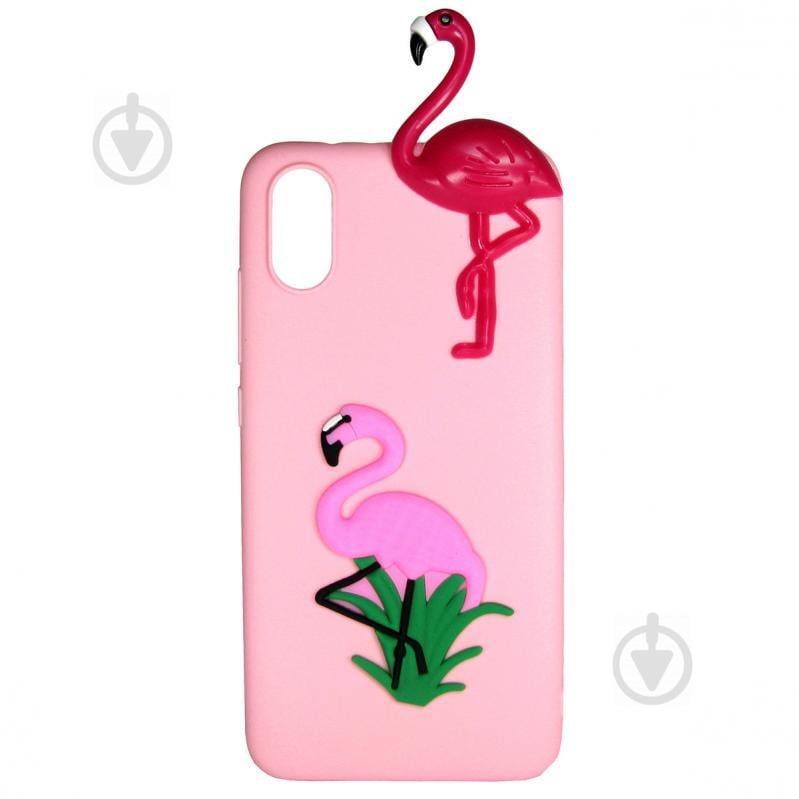 Чехол Cartoon Case 3D для Apple iPhone XS Max Фламинго (arbc6436) - фото 1